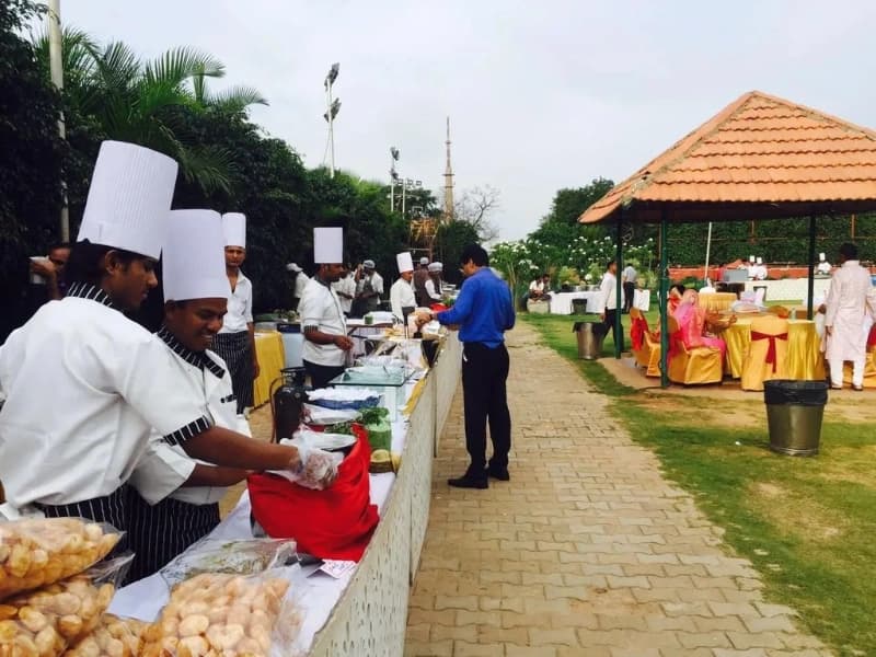 Chefs Plating Food