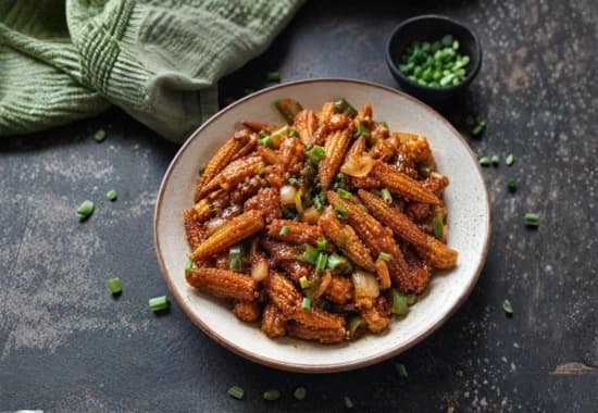 Baby Corn Chilly