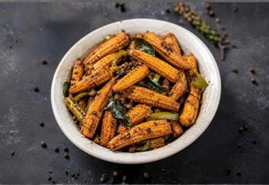 Baby Corn Pepper Fry