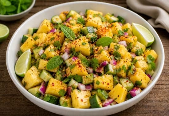Spicy Pineapple Salad