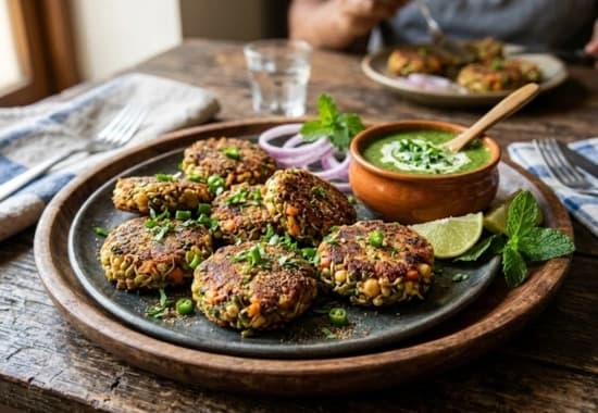 Sprout Tikki Kebab