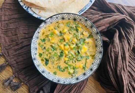 Corn Methi Malai